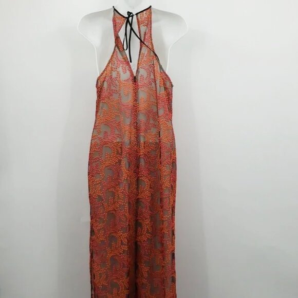 Babaton 1-01 Modern Halter Maxi Dress - Picture 6 of 15